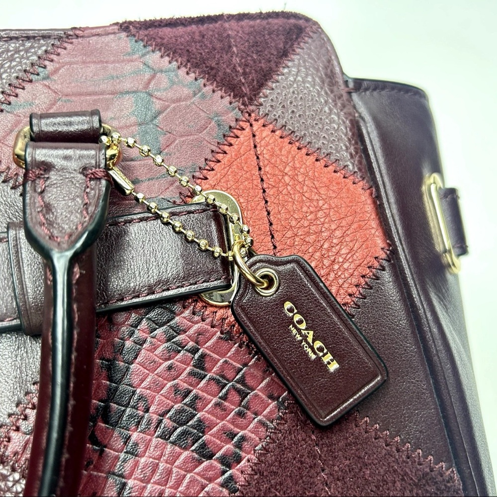 Coach Blake 25 Patchwork Convertible Tote-Crossbody Bag NWOT - Picture 7 of 11